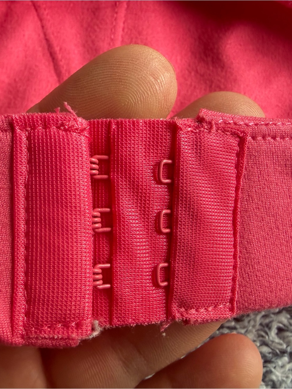 Kyodan Coral-Pink Racerback Sports Bra - Picture 3 of 5